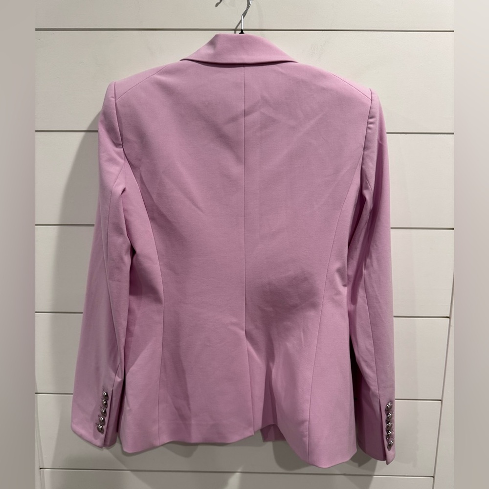 Veronica Beard purple Miller Dickey blazer in pale orchid - Picture 11 of 14